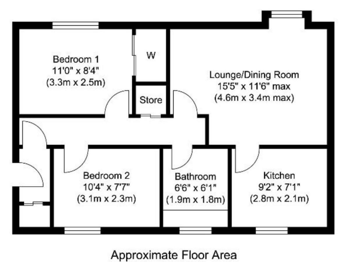 Edinburgh Beach View Apartment Exterior foto